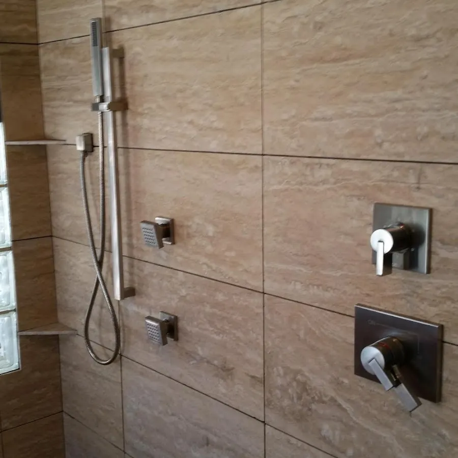 Shower fixture installation for Gas Line Repair in Maplewood